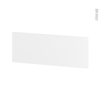 Bandeau colonne frigo - Haut - IPOMA Blanc mat - A redécouper - L60 x H22 cm