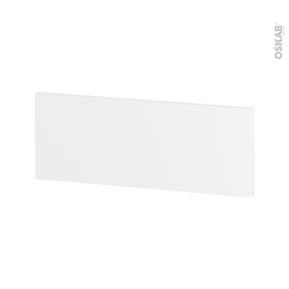 Bandeau colonne frigo - Haut - IPOMA Blanc mat - A redécouper - L60 x H22 cm