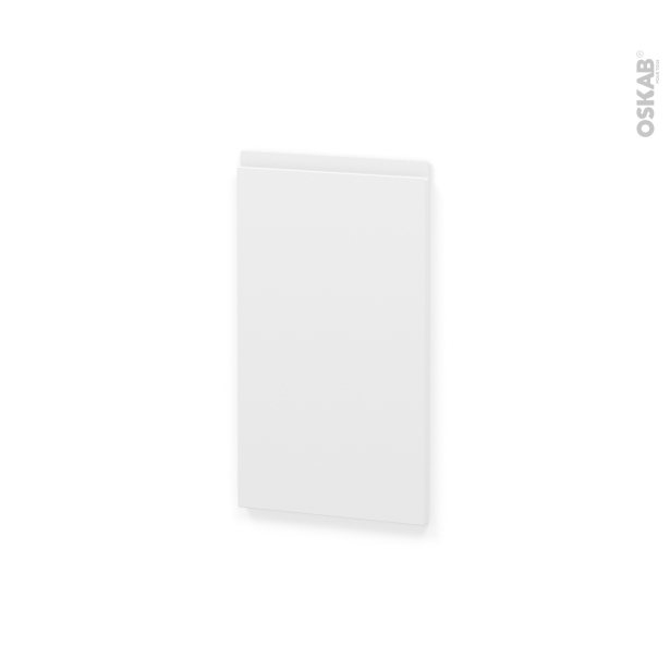 Façades de cuisine Porte N°19 <br />IPOMA Blanc mat, L40 x H70 cm 