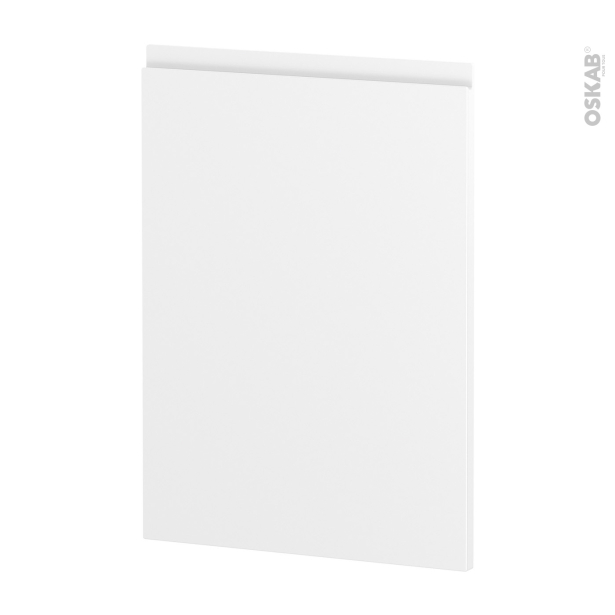 Façades de cuisine Porte N°20 <br />IPOMA Blanc mat, L50 x H70 cm 