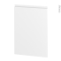 #Façades de cuisine - Porte N°20 - IPOMA Blanc mat - L50 x H70 cm