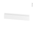 #Façades de cuisine - Face tiroir N°3 - IPOMA Blanc mat - L60 x H13 cm