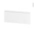 #Façades de cuisine - Face tiroir N°5 - IPOMA Blanc mat - L60 x H25 cm