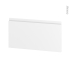 #Façades de cuisine Face tiroir N°8 <br />IPOMA Blanc mat, L60 x H31 cm 