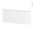 #Façades de cuisine - Face tiroir N°11 - IPOMA Blanc mat - L80 x H35 cm