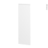 #Façades de cuisine - Porte N°26 - IPOMA Blanc mat - L40 x H125 cm