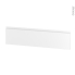 #Façades de cuisine - Face tiroir N°41 - Ipoma Blanc Mat - L100 x H25 cm