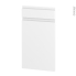 #Façades de cuisine - 1 porte 1 tiroir N°51 - IPOMA Blanc mat - L40 x H70 cm