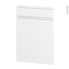 #Façades de cuisine - 1 porte 1 tiroir N°54 - IPOMA Blanc mat - L50 x H70 cm