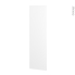 #Finition cuisine - Joue N°88 - IPOMA blanc mat  - Avec sachet de fixation - L58.4 x H195 x Ep 1,6 cm