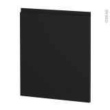 Façades de cuisine - Porte N°21 - IPOMA Noir mat - L60 x H70 cm