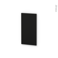 Finition cuisine - Joue N°30 - IPOMA Noir mat - Avec sachet de fixation - A redécouper - L37 x H41 cm