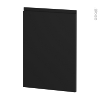 Finition cuisine - Habillage arrière îlot N°94 - IPOMA noir mat  - Avec sachet de fixation - L50 x H70 x Ep 2,2 cm