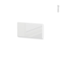 Façades de cuisine - Face tiroir N°8 - IRIS Blanc - L60 x H31 cm