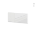 Façades de cuisine - Face tiroir N°11 - IRIS Blanc - L80 x H35 cm