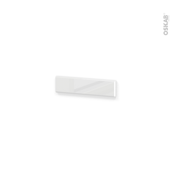 Façades de cuisine - Face tiroir N°2 - IRIS Blanc - L50 x H13 cm