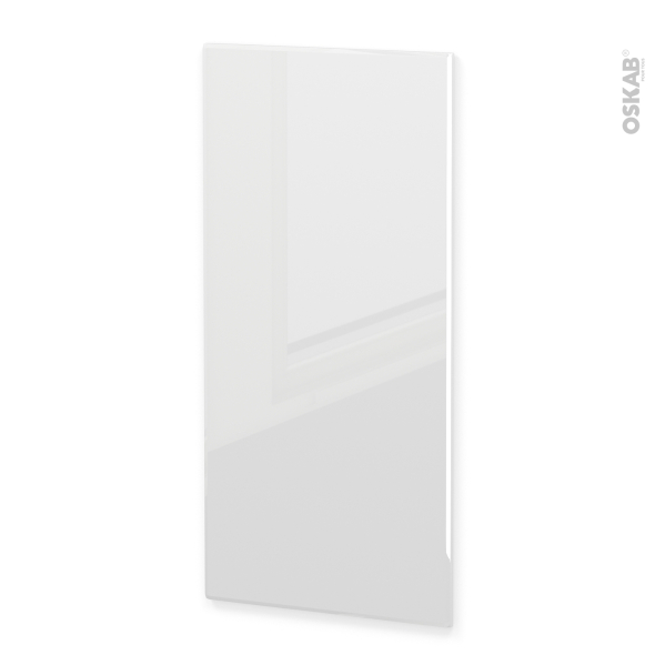 Façades de cuisine - Porte N°27 - IRIS Blanc - L60 x H125 cm