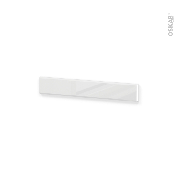 Façades de cuisine - Face tiroir N°42 - IRIS Blanc - L80 x H13 cm