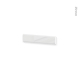 Façades de cuisine - Face tiroir N°3 - IRIS Blanc - L60 x H13 cm