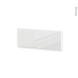 Façades de cuisine - Face tiroir N°38 - IRIS Blanc - L80 x H31 cm