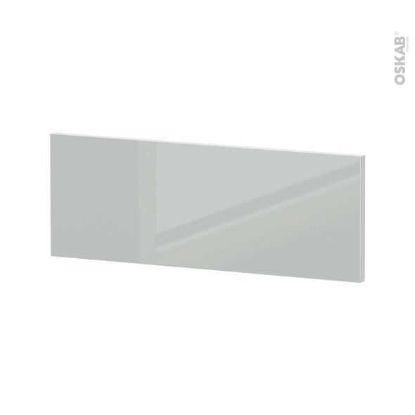 Bandeau colonne frigo - Haut - IVIA Gris - A redécouper - L60 x H22 cm
