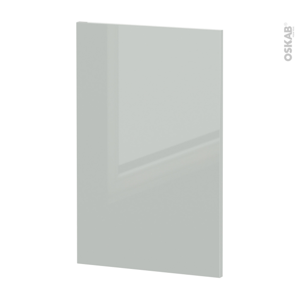 Porte lave vaisselle Intégrable N°16 IPOMA Blanc mat L60 x H57 cm - Oskab