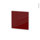Façades de cuisine - Porte N°16 - IVIA Rouge - L60 x H57 cm