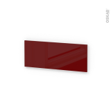 Façades de cuisine - Face tiroir N°38 - IVIA Rouge - L80 x H31 cm