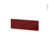 Façades de cuisine - Face tiroir N°39 - IVIA Rouge - L80 x H25 cm