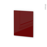 Finition cuisine - Joue N°29 - IVIA Rouge - Avec sachet de fixation - L58 x H70 x Ep.1.6 cm