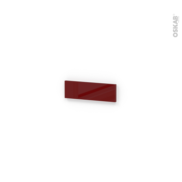 Façades de cuisine - Face tiroir N°1 - IVIA Rouge - L40 x H13 cm