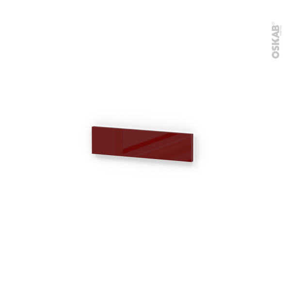 Façades de cuisine - Face tiroir N°2 - IVIA Rouge - L50 x H13 cm