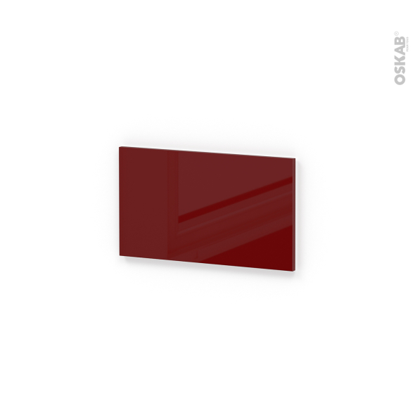 Façades de cuisine - Face tiroir N°10 - IVIA Rouge - L60 x H35 cm