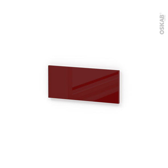 Façades de cuisine - Face tiroir N°5 - IVIA Rouge - L60 x H25 cm