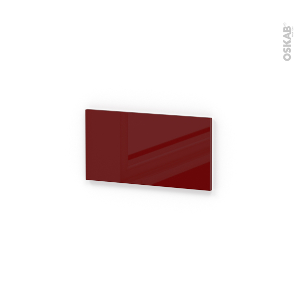 Façades de cuisine - Face tiroir N°8 - IVIA Rouge - L60 x H31 cm