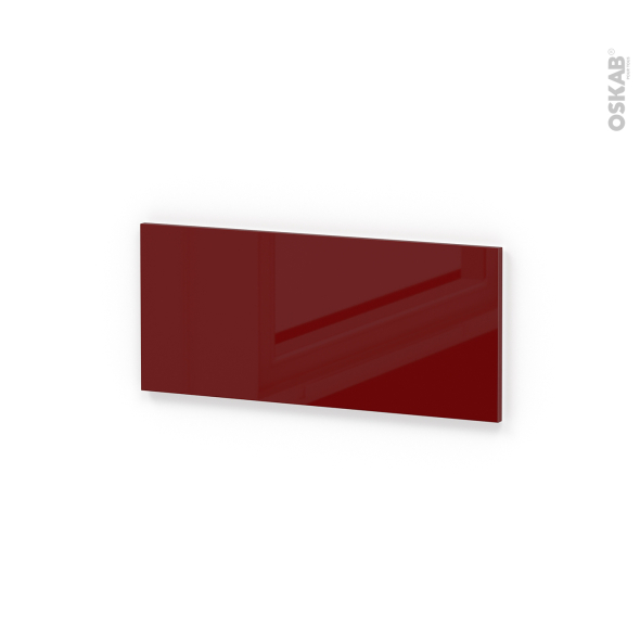 Façades de cuisine - Face tiroir N°11 - IVIA Rouge - L80 x H35 cm