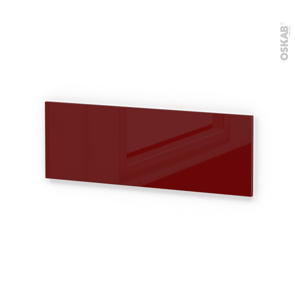 Façades de cuisine - Porte N°12 - IVIA Rouge - L100 x H35 cm
