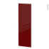 #Façades de cuisine - Porte N°26 - IVIA Rouge - L40 x H125 cm