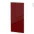 #Façades de cuisine - Porte N°27 - IVIA Rouge - L60 x H125 cm