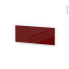 #Façades de cuisine - Face tiroir N°38 - IVIA Rouge - L80 x H31 cm