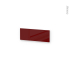 #Bandeau colonne frigo - Haut - IVIA Rouge - A redécouper - L60 x H22 cm