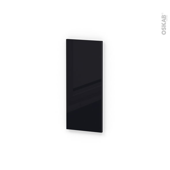 Façades de cuisine - Porte N°18 - KERIA Noir - L30 x H70 cm