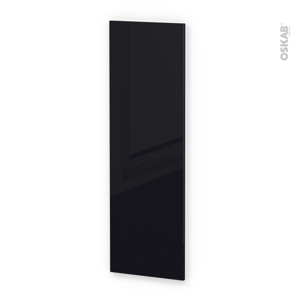 Façades de cuisine - Porte N°26 - KERIA Noir - L40 x H125 cm