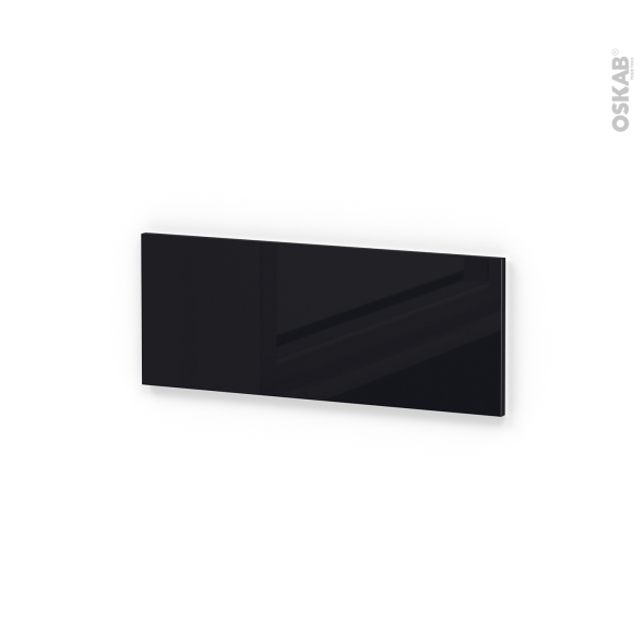 Façades de cuisine - Face tiroir N°38 - KERIA Noir - L80 x H31 cm