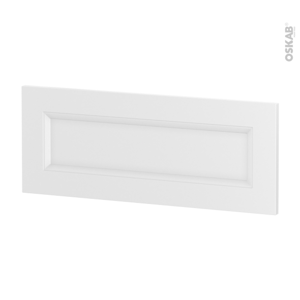 Façades de cuisine - Face tiroir N°38 - STATIC Blanc - L80 x H31 cm