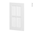 #Façades de cuisine - Porte N°83 vitré - STATIC Blanc - L40 x H70 cm