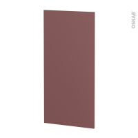 Façades de cuisine - Porte N°27 - TIA Rouge terracotta - L60 x H125 cm