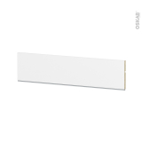 Plinthe N°100 - Blanc mat - L220 x H15 x P1,3 cm