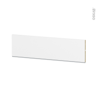 Plinthe N°101 - Blanc mat - L220 x H17 x P1,3 cm