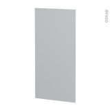 Façades de cuisine - Porte N°27 - HELIA Gris clair - L60 x H125 cm